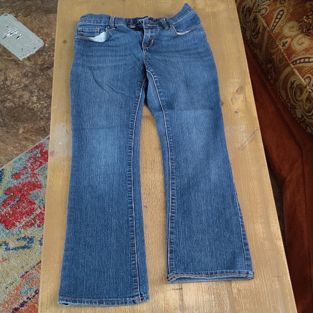 OLD NAVY Jeans Girls Youth Size 12 Plus Boot Cut Blue